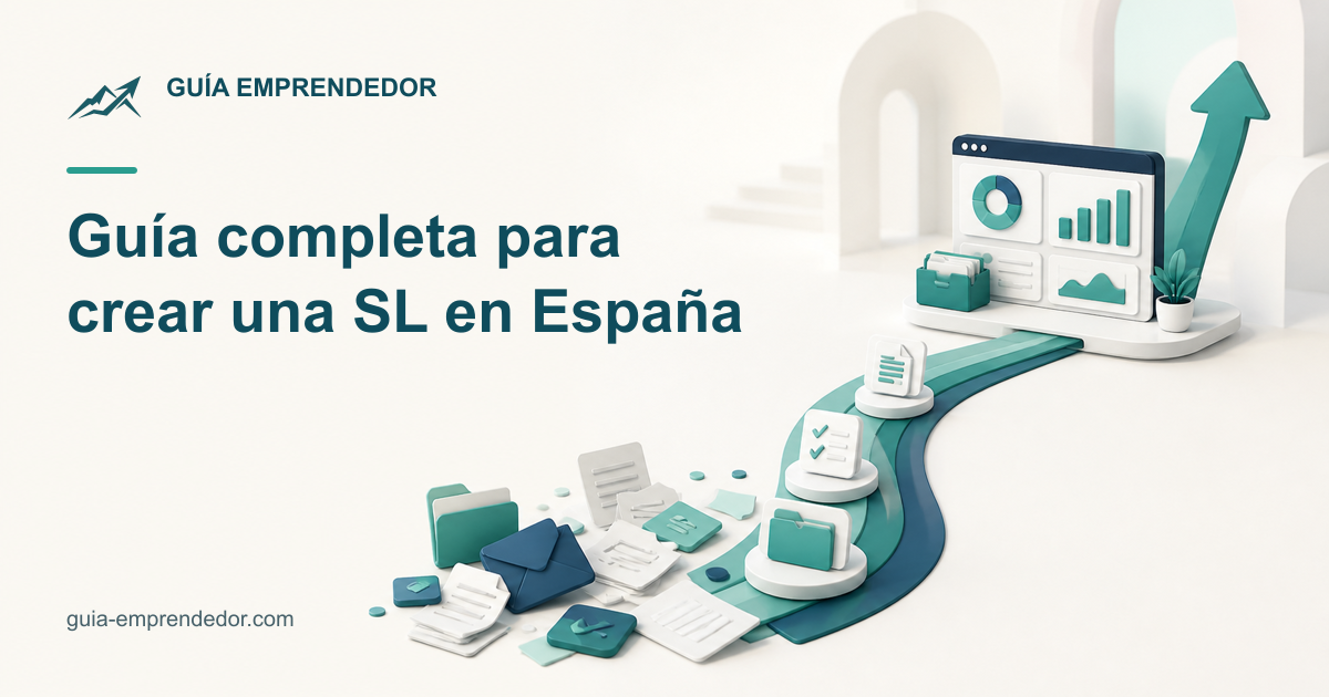 Guía completa para crear una SL en España, con un itinerario visual de documentos y trámites